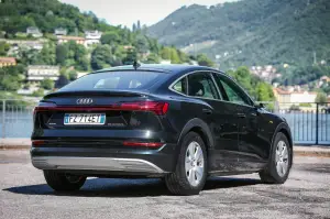 Audi e-tron Sportback 2020 prova su strada