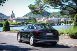 Audi e-tron Sportback 2020 prova su strada