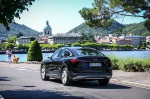 Audi e-tron Sportback 2020 prova su strada