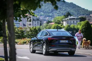 Audi e-tron Sportback 2020 prova su strada