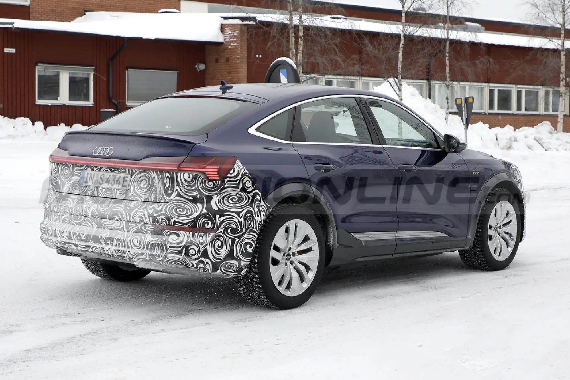 Audi e-tron Sportback 2023 - Foto Spia 28-02-2022 - 11