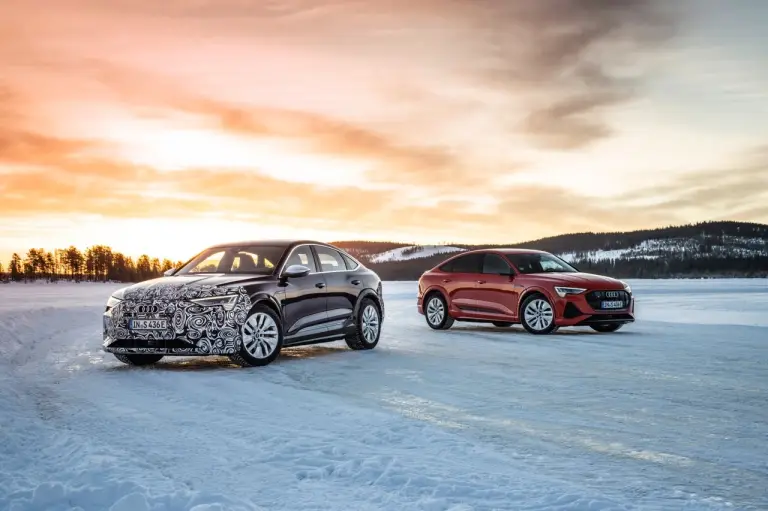 Audi e-tron Sportback 2023 - Foto spia ufficiali - 10