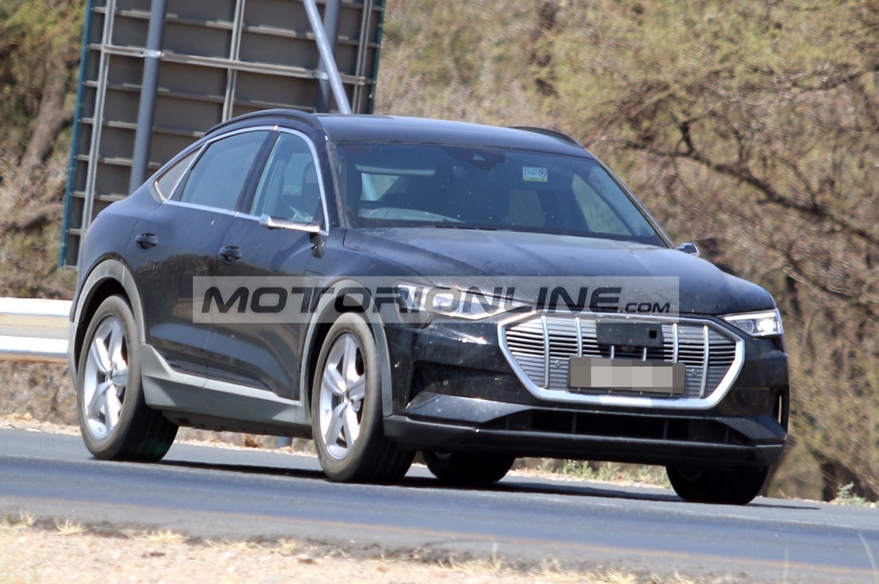 Audi e-tron Sportback - Foto spia 14-10-2019