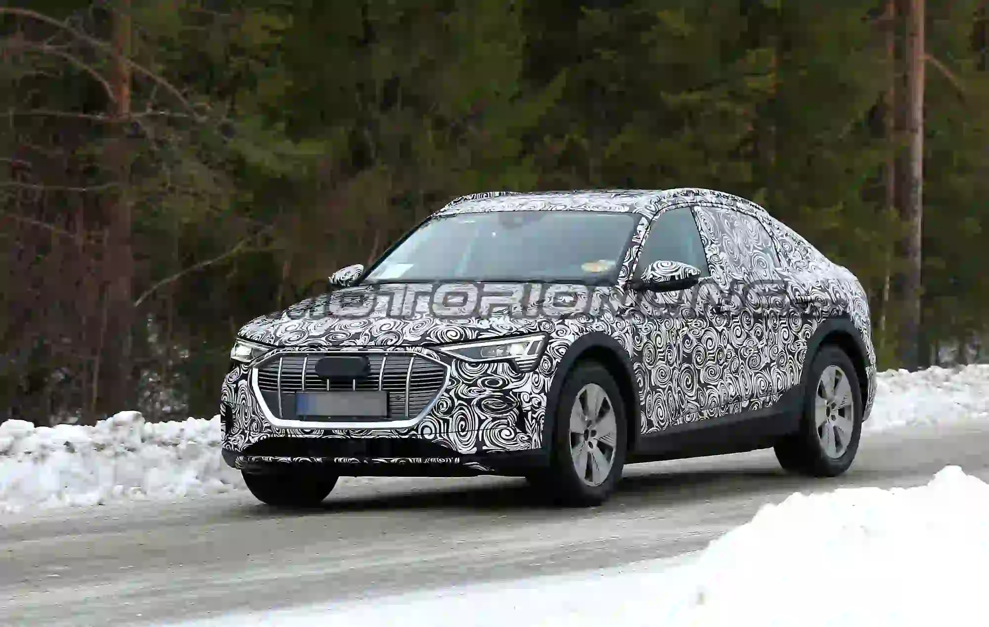 Audi e-tron Sportback - Foto spia 28-02-2019 - 3