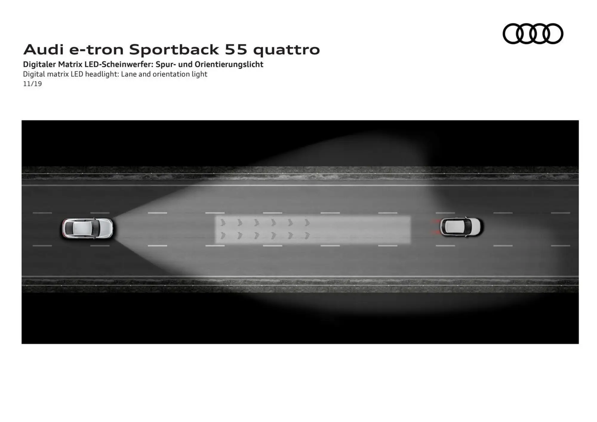 Audi e-tron Sportback - LED Digital Matrix - 11