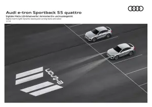 Audi e-tron Sportback - LED Digital Matrix