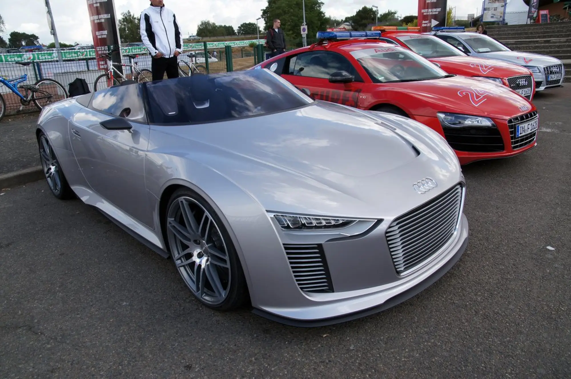 Audi e-tron Spyder a Le Mans 2011 - 1