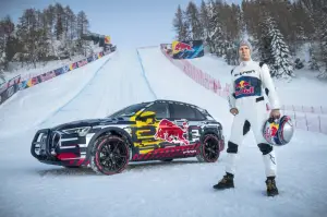 Audi e-tron sulla pista Streif di Kitzbuhel - 12