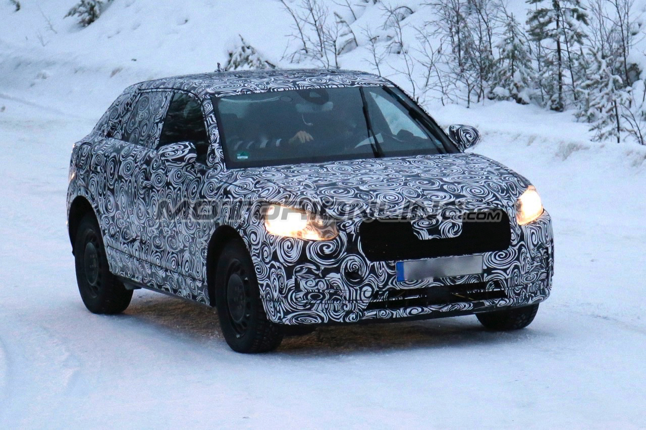 Audi Q1 - Foto spia 17-12-2015