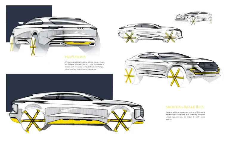 Audi Q1 Rendering - 3