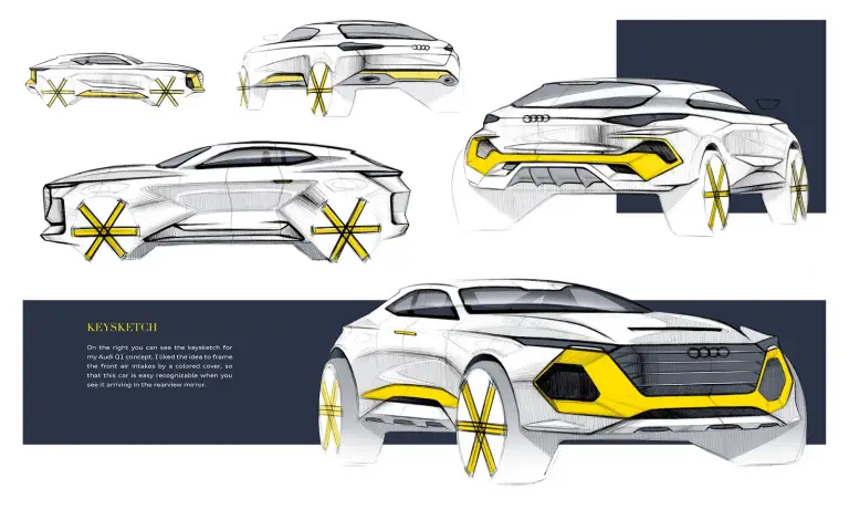 Audi Q1 Rendering - 4