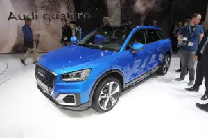 Audi Q2 (foto live) - Salone di Ginevra 2015