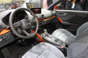 Audi Q2 (foto live) - Salone di Ginevra 2015