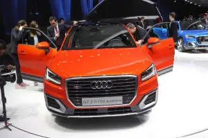 Audi Q2 (foto live) - Salone di Ginevra 2015