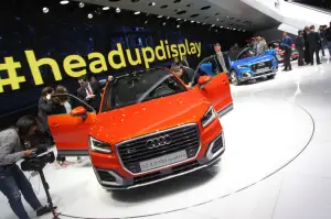 Audi Q2 (foto live) - Salone di Ginevra 2015