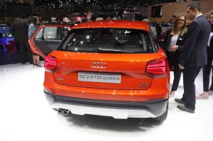 Audi Q2 (foto live) - Salone di Ginevra 2015