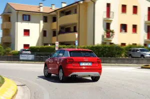 Audi Q2 - prova su strada 2017