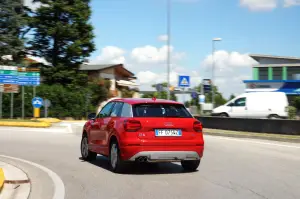 Audi Q2 - prova su strada 2017