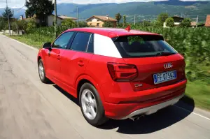 Audi Q2 - prova su strada 2017