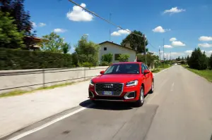 Audi Q2 - prova su strada 2017