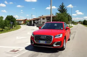 Audi Q2 - prova su strada 2017