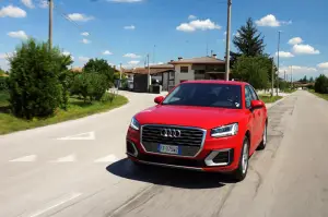 Audi Q2 - prova su strada 2017