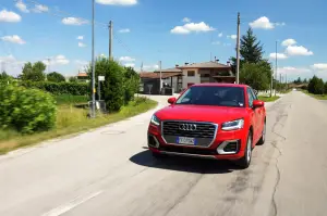 Audi Q2 - prova su strada 2017