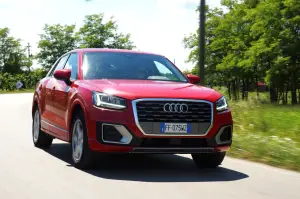 Audi Q2 - prova su strada 2017