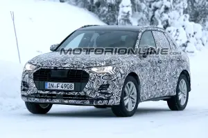 Audi Q3 foto spia 16 gennaio 2018