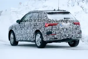 Audi Q3 foto spia 16 gennaio 2018