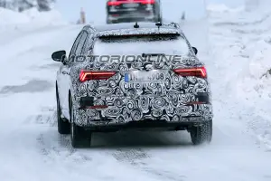 Audi Q3 foto spia 16 gennaio 2018