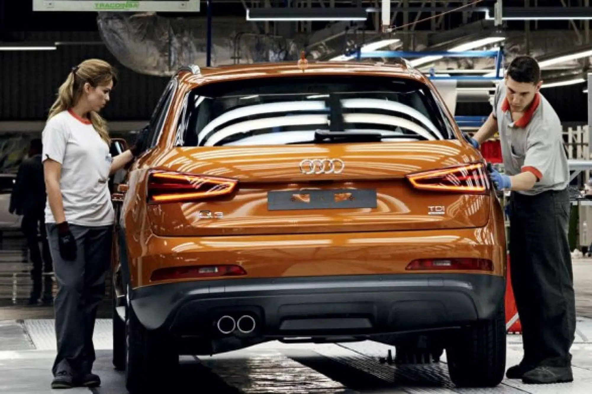 Audi Q3 produzione - 2