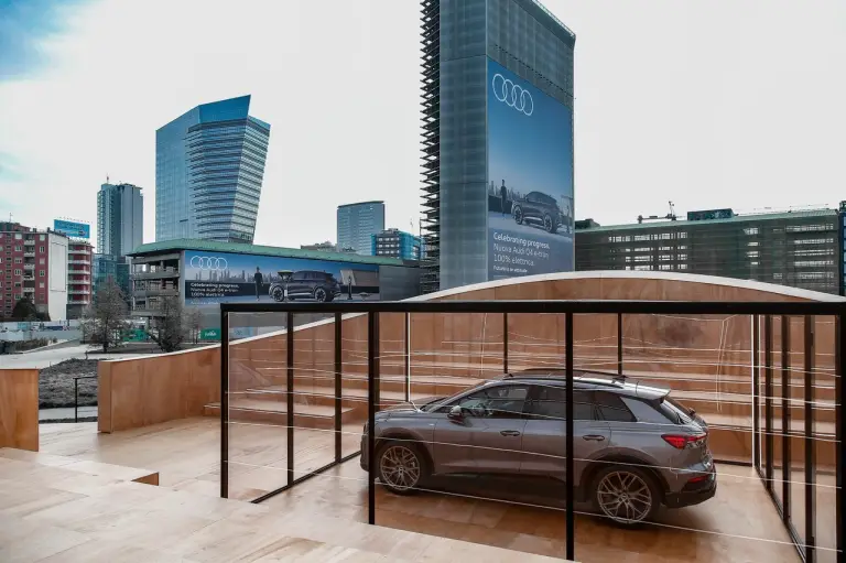 Audi Q4 e-tron anteprima milano 2021 - 1