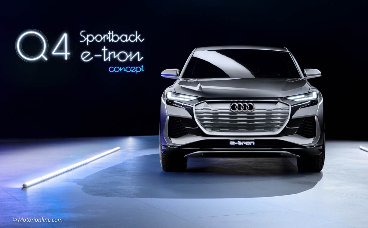 Audi Q4 Sportback e-tron Concept - Prime foto ufficiali
