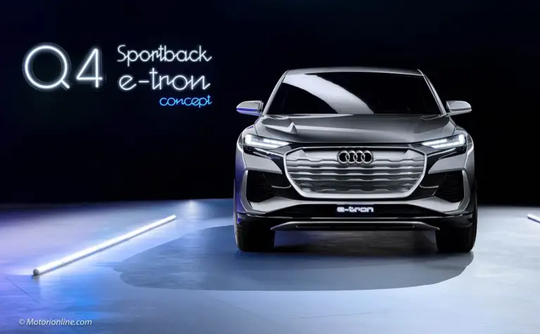 Audi Q4 Sportback e-tron Concept - Prime foto ufficiali - 1