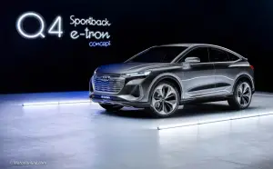Audi Q4 Sportback e-tron Concept - Prime foto ufficiali