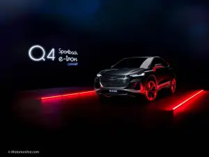 Audi Q4 Sportback e-tron Concept - Prime foto ufficiali