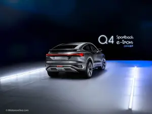 Audi Q4 Sportback e-tron Concept - Prime foto ufficiali