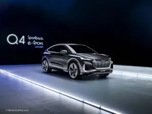 Audi Q4 Sportback e-tron Concept - Prime foto ufficiali