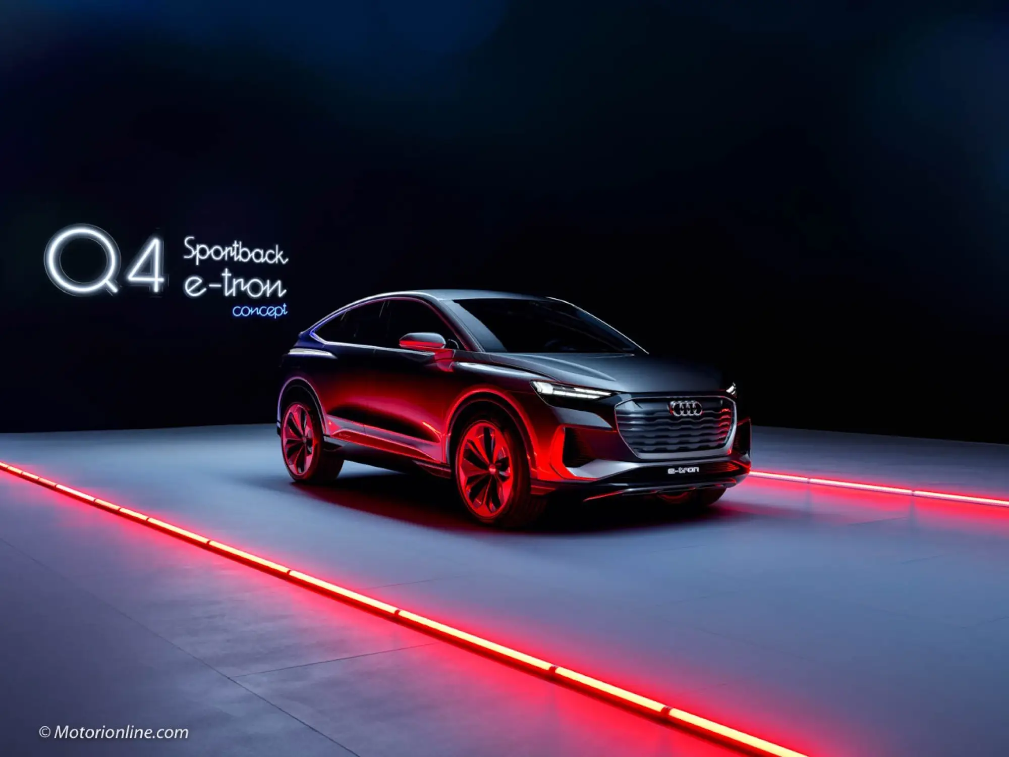 Audi Q4 Sportback e-tron Concept - Prime foto ufficiali - 10