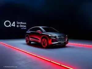 Audi Q4 Sportback e-tron Concept - Prime foto ufficiali