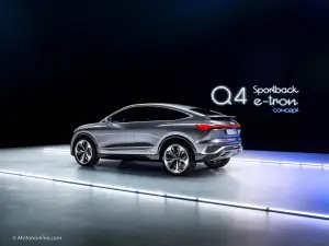 Audi Q4 Sportback e-tron Concept - Prime foto ufficiali