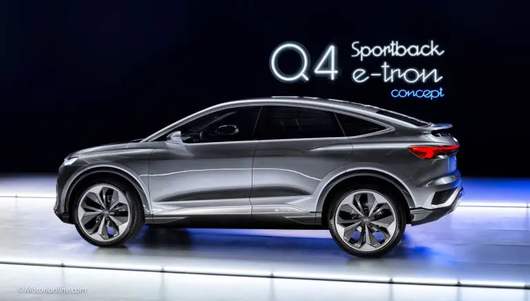 Audi Q4 Sportback e-tron Concept - Prime foto ufficiali - 16