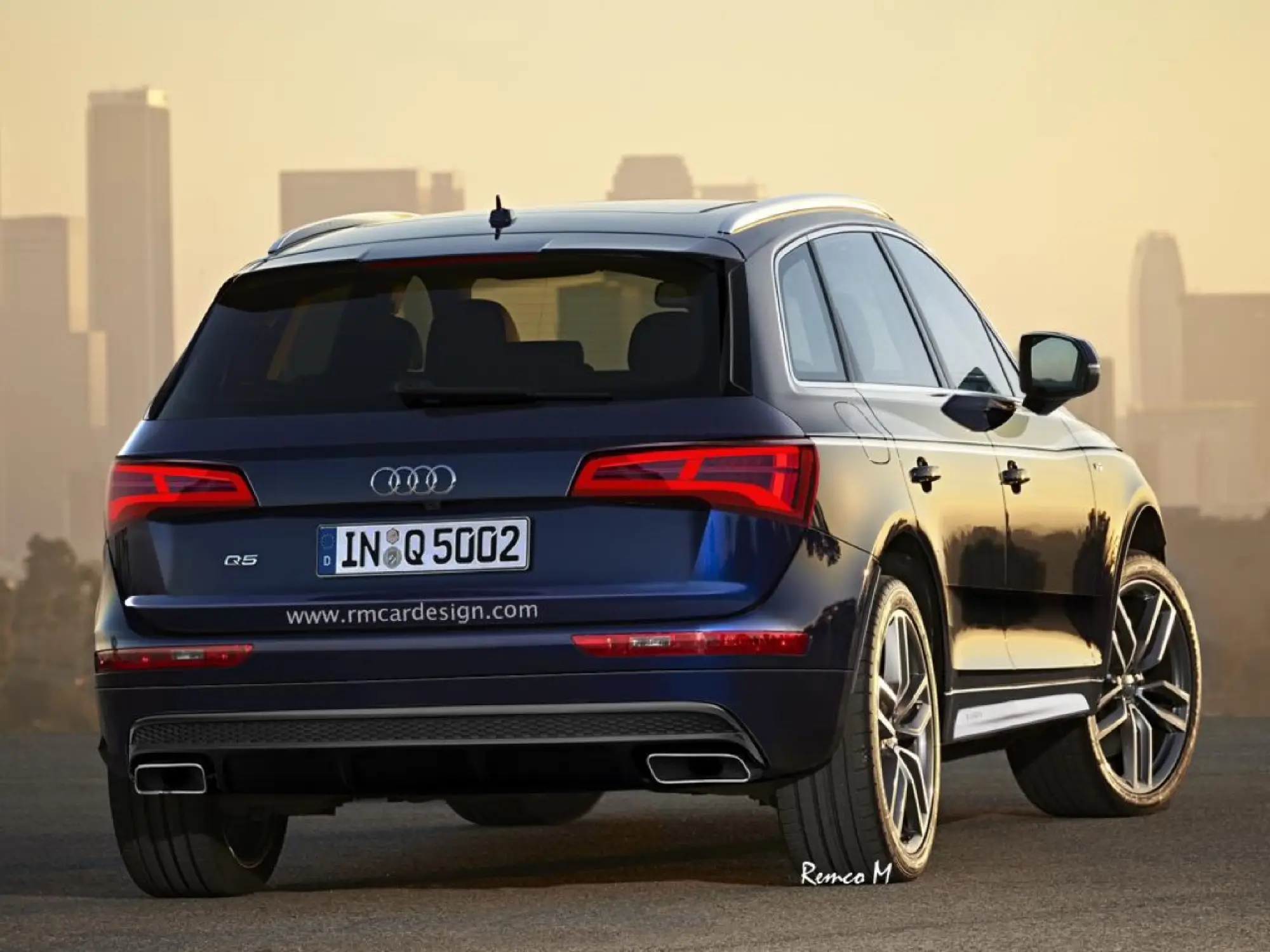 Audi Q5 MY 2017 - rendering by RM Design - 2
