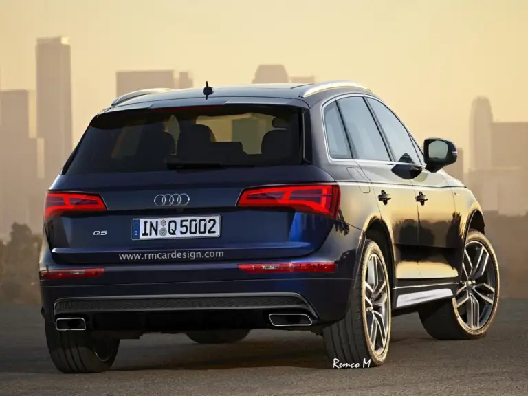 Audi Q5 MY 2017 - rendering by RM Design - 2