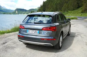 Audi Q5 prova su strada 2017