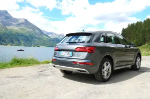 Audi Q5 prova su strada 2017