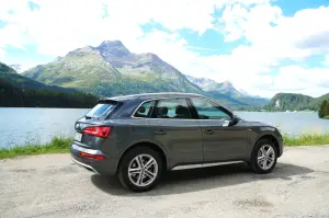 Audi Q5 prova su strada 2017