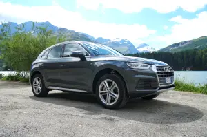 Audi Q5 prova su strada 2017