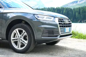 Audi Q5 prova su strada 2017